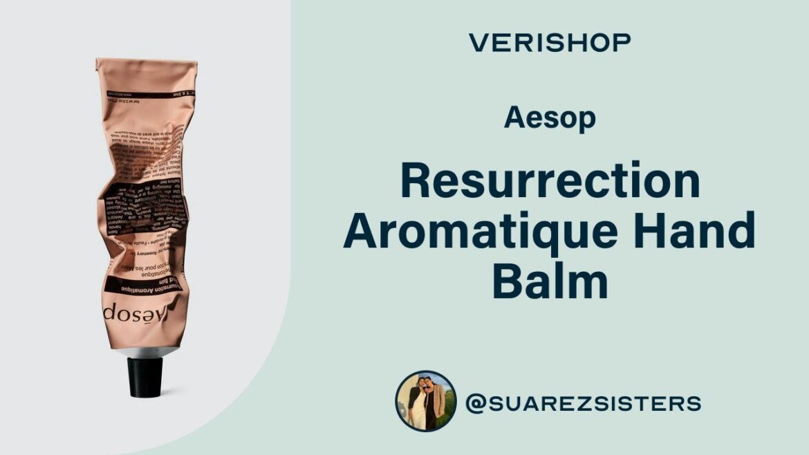 Aesop Resurrection Aromatique Hand Balm Review