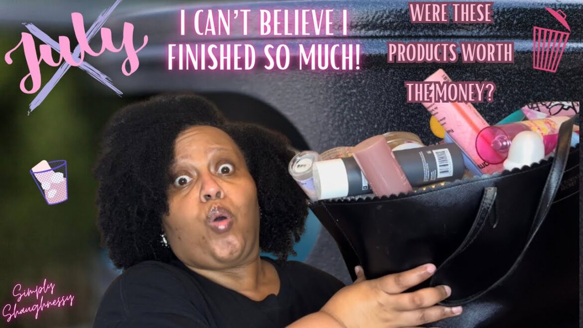 JULY EMPTIES | I USED UP A TON 😎