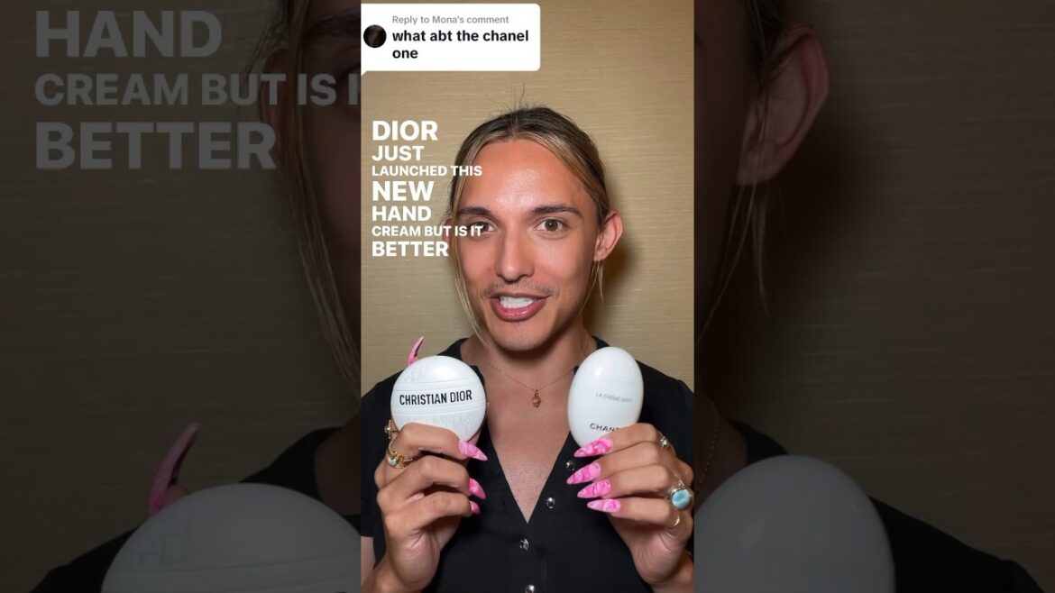 Dior VS Chanel Hand Cream Showdown! Which Luxury Brand Wins? #Dior #Chanel #makeupreview #skincare