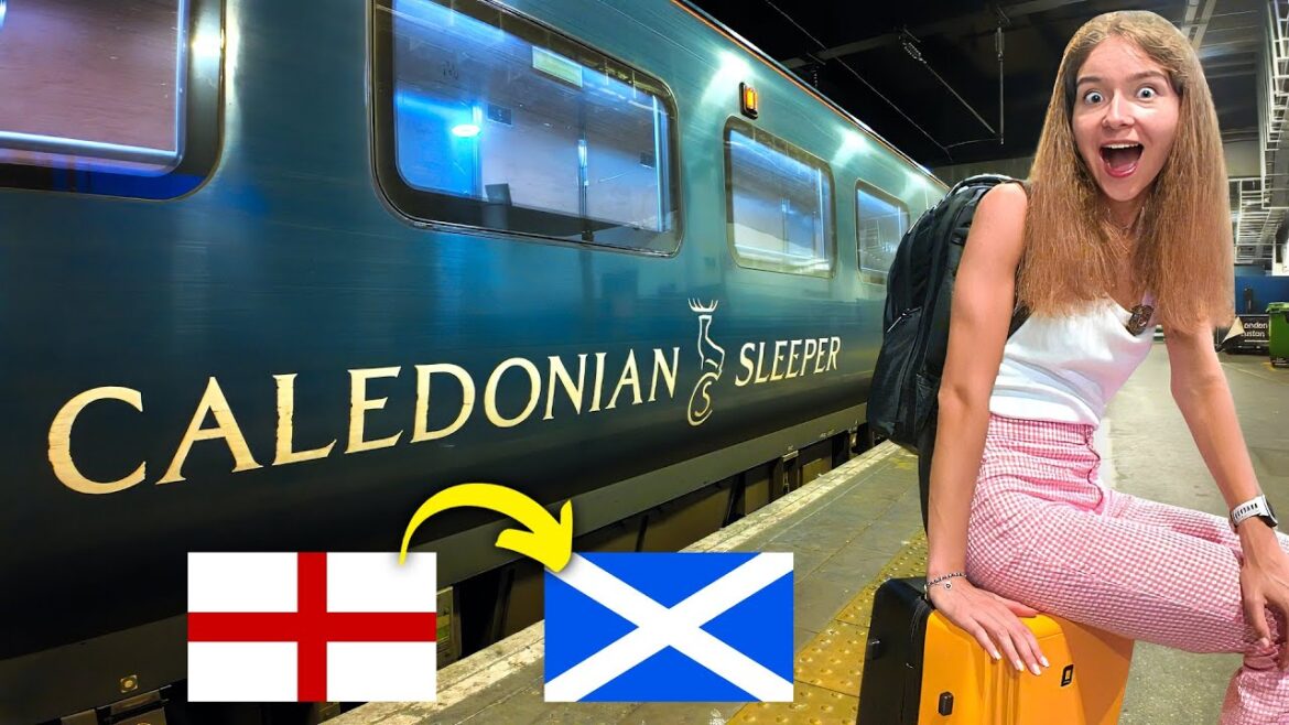 10 Hours on Britain's Luxury Overnight Sleeper Train 🇬🇧 London to Edinburgh