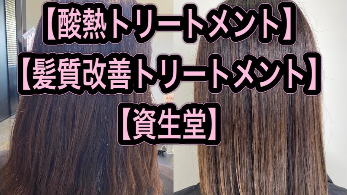 【酸熱トリートメント】【髪質改善】【サブリミック】【SUBLIMIC】【資生堂】