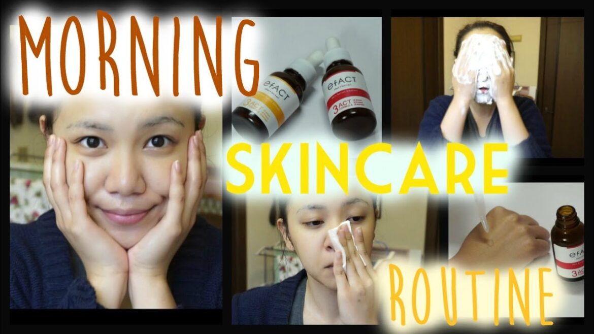 朝のスキンケアを紹介♡ | Morning Skincare Routine