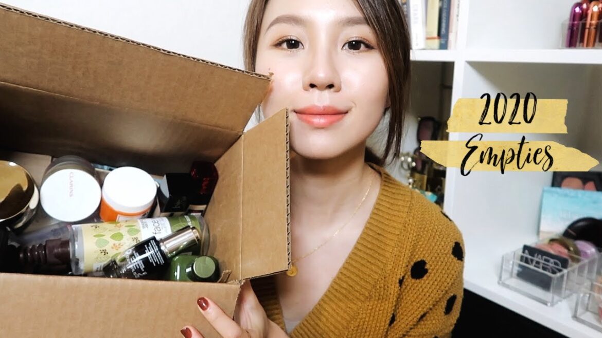2020上半年度的空瓶！貴鬆鬆頸霜真的有必要回購嗎？｜2020 beauty empties| Sarah Huang Style