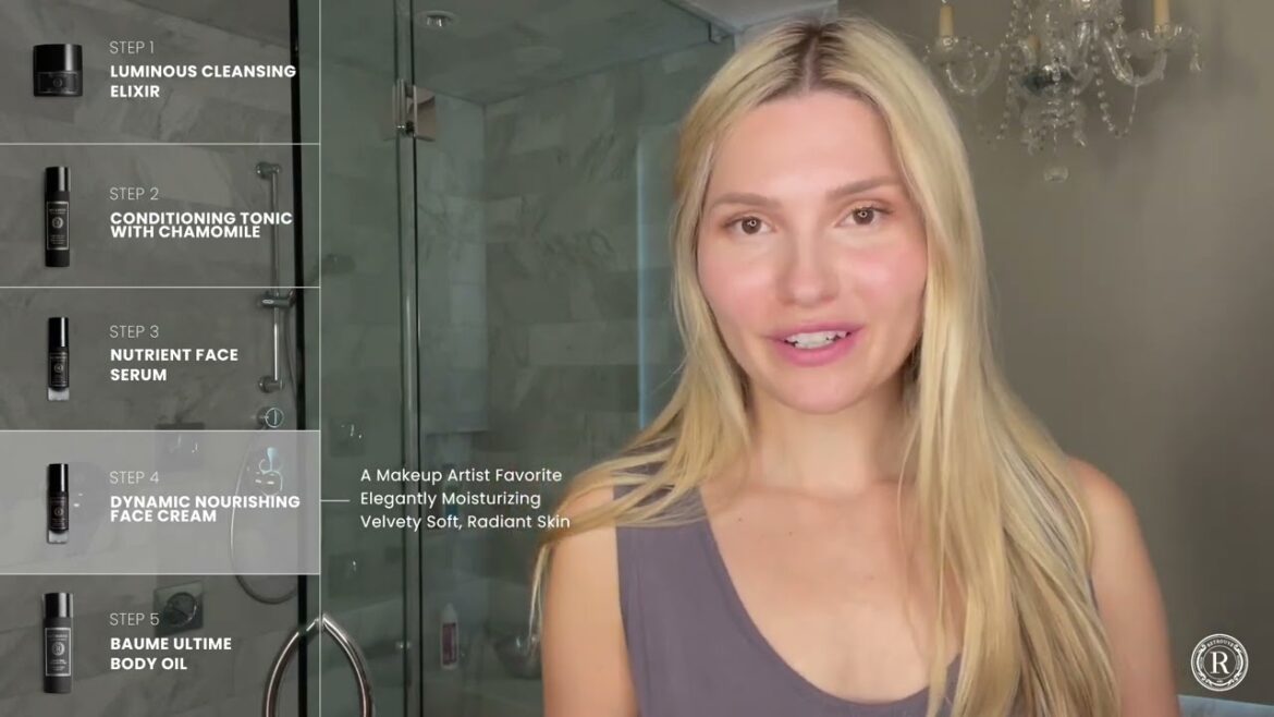 Mena shares her Retrouvé Skincare Routine with her favorite products.