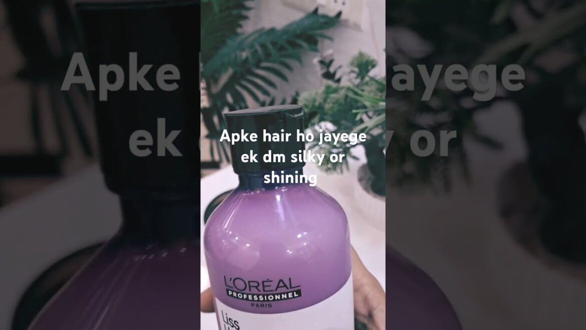 Loreal liss unlimited best shampoo #prokeratin #shampoo #haircare #adivasihairoil #short #ytshorts