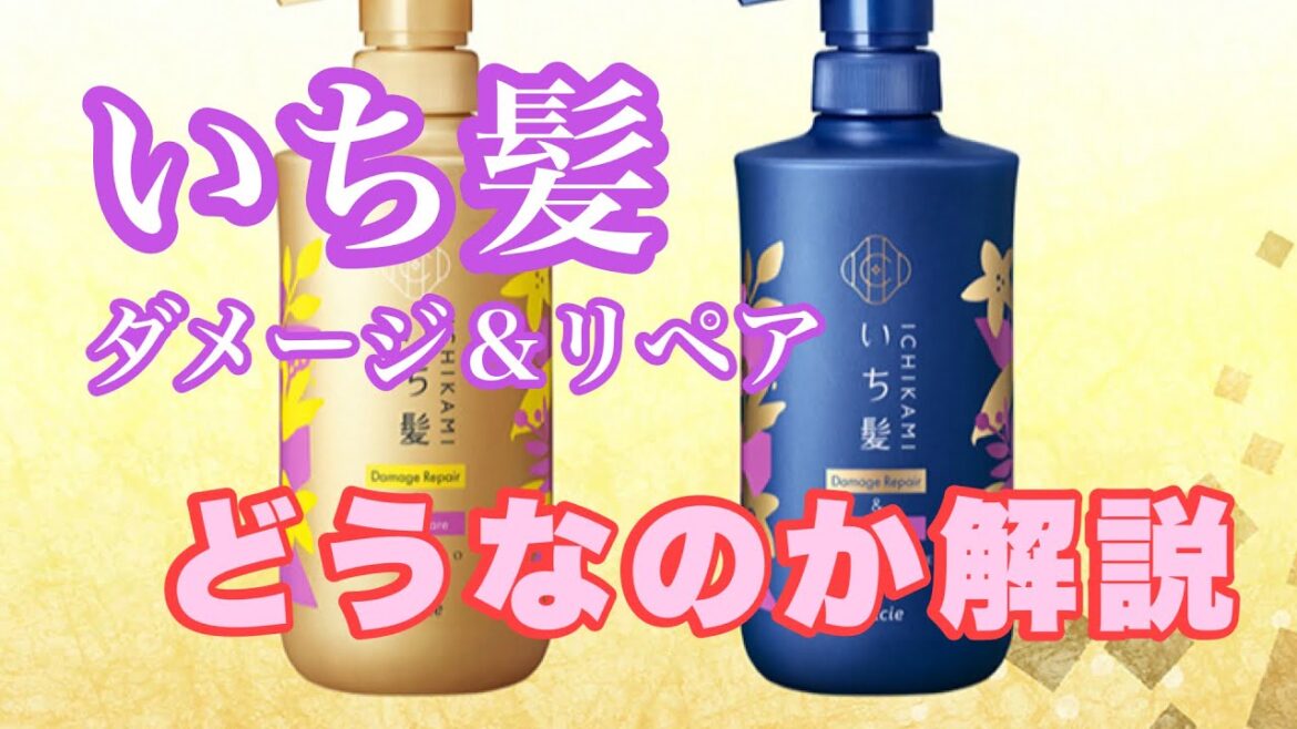【シャンプー】いち髪 ダメージリペア＆カローケア！っがとあるサイトでランキング〇位に！？