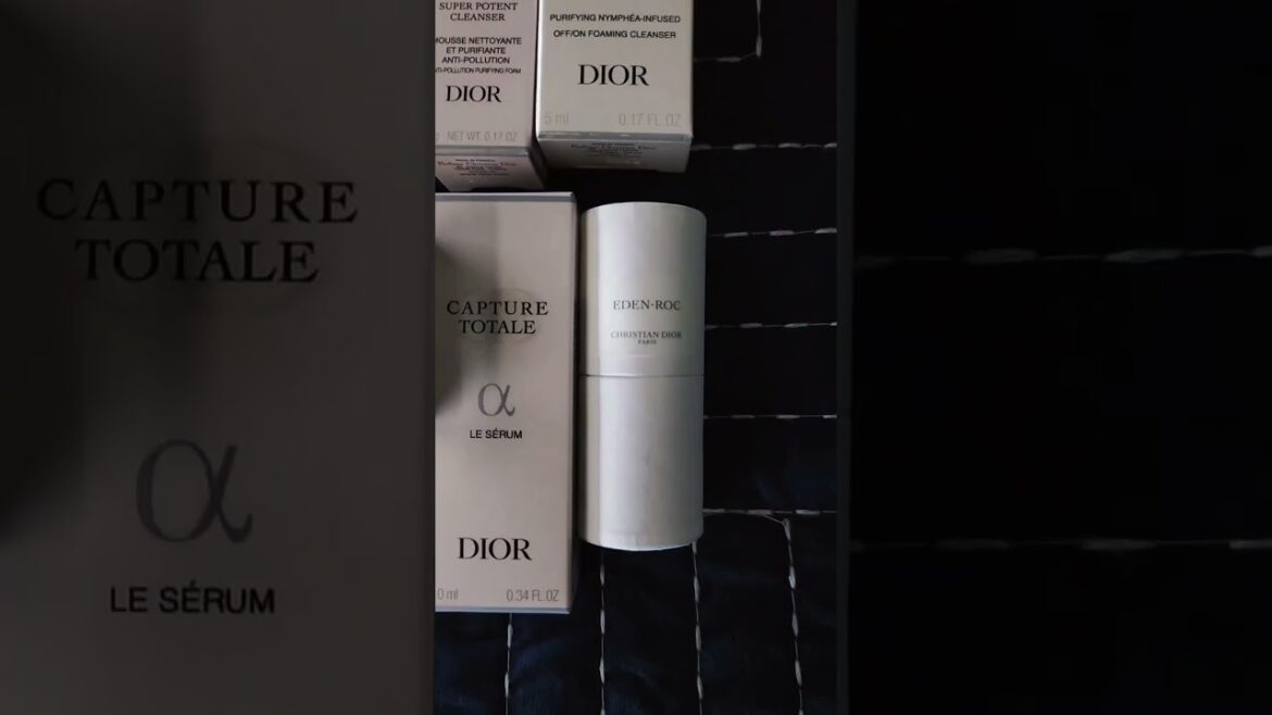 Dior Miniatures | Sneek Peek #deluxe #dior #skincare