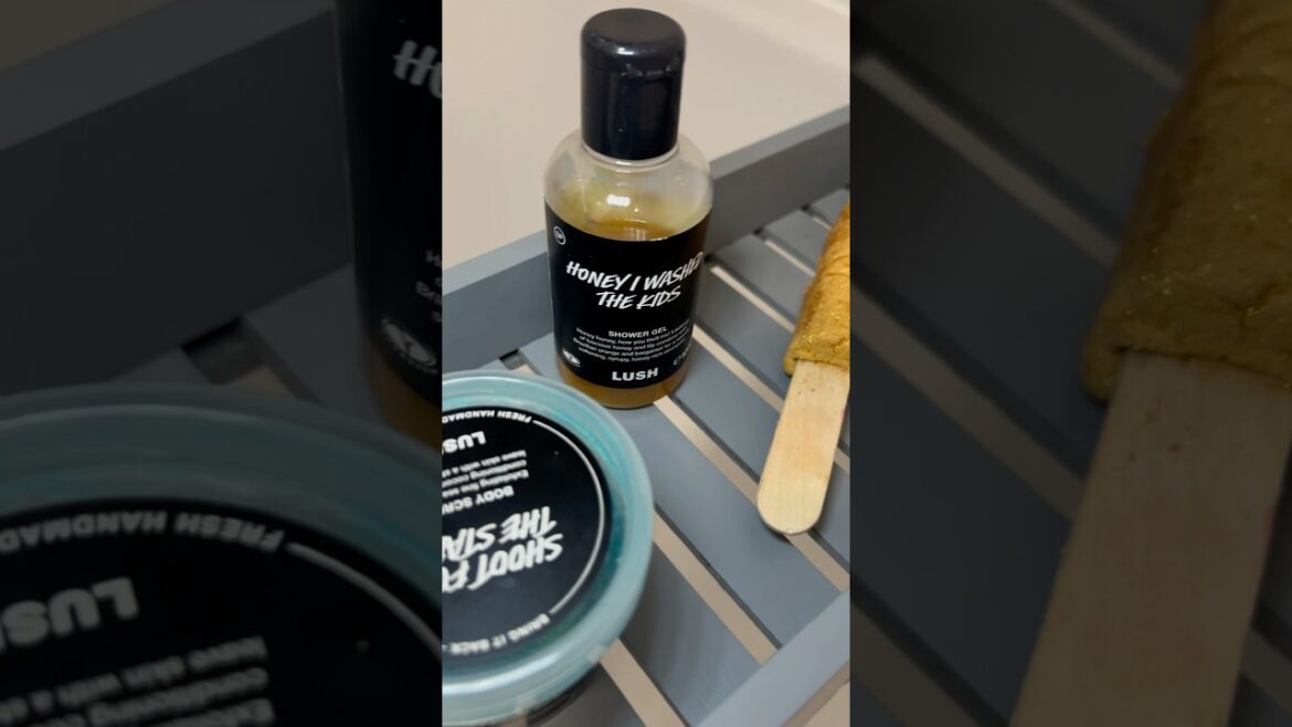 A LUSH BATH ROUTINE TO SMELL LIKE A HONEY DREAM 😍🍯