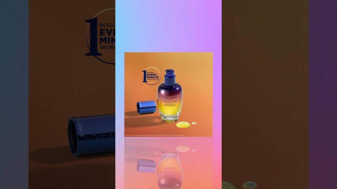 "Turn Back Time with L'Occitane Immortelle Anti-Aging Serum! 🌟 #YouthfulGlow"