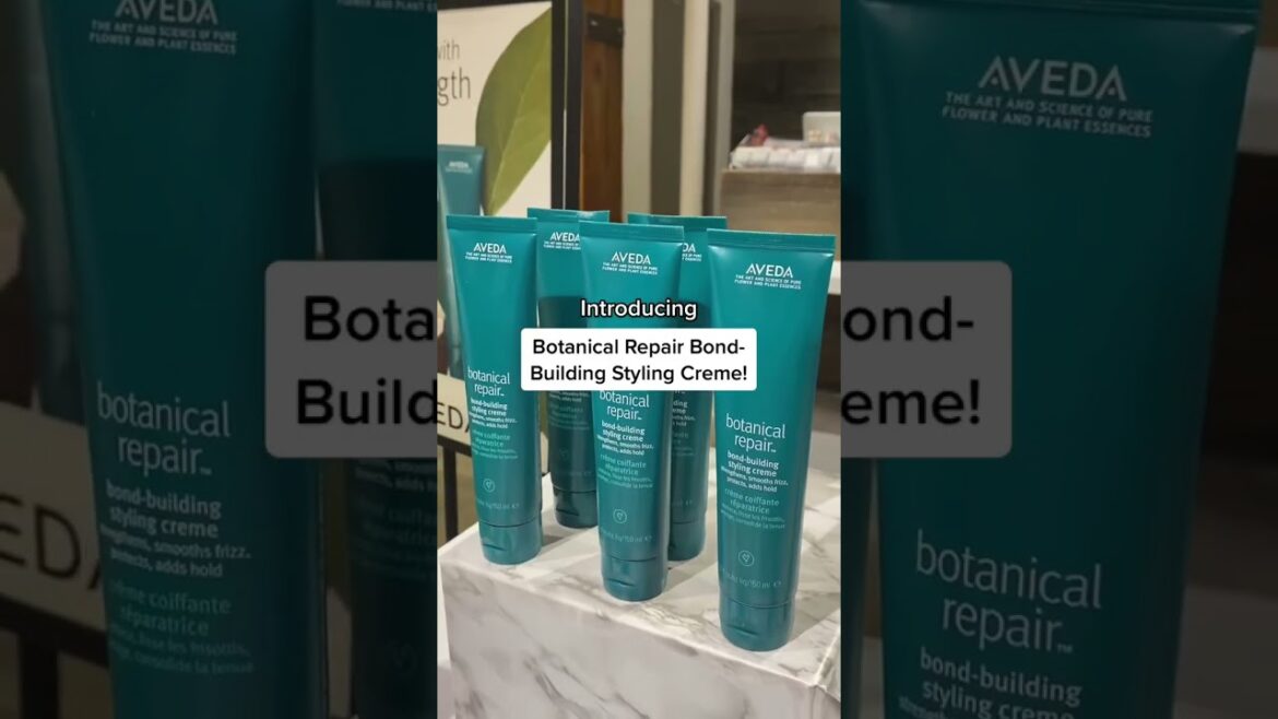 Try our new Botanical Repair Bond-Building Styling Creme! #avedainstitute #aveda #hairschool