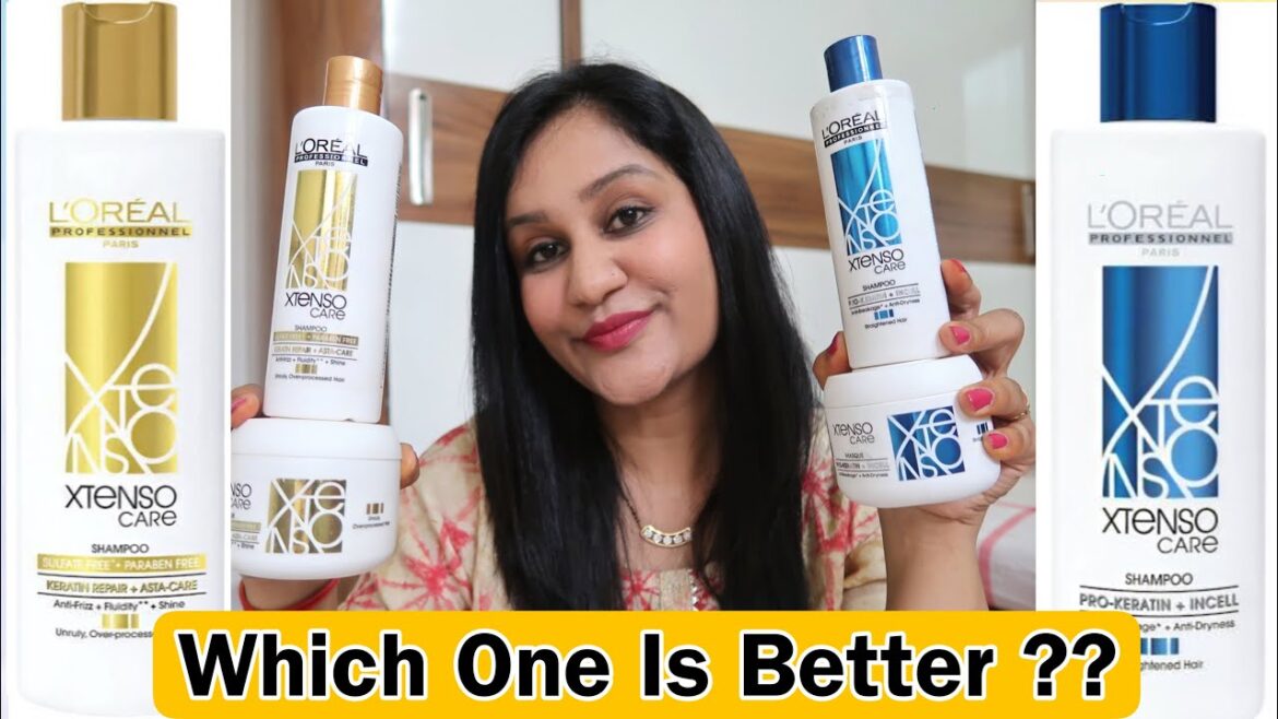 Which Loreal Xtenso Care Shampoo Is Good ??  Loreal Paris Xtenso Care Shampoo Review and Comparison