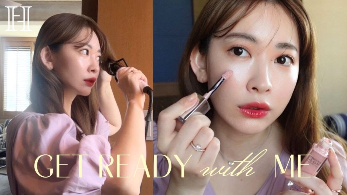 【寝坊】こじはる初の爆速GRWM❤️‍🔥最新スキンケア〜ヘアセット