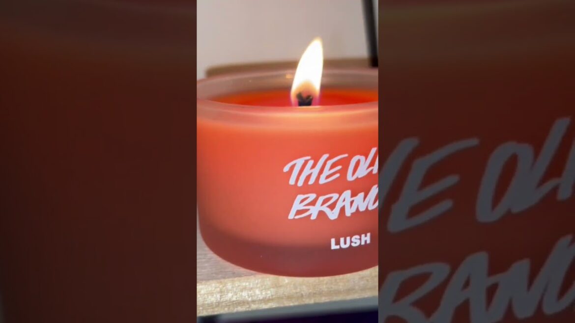 LUSH Candle ‘The Olive Branch’ 🔥🧡