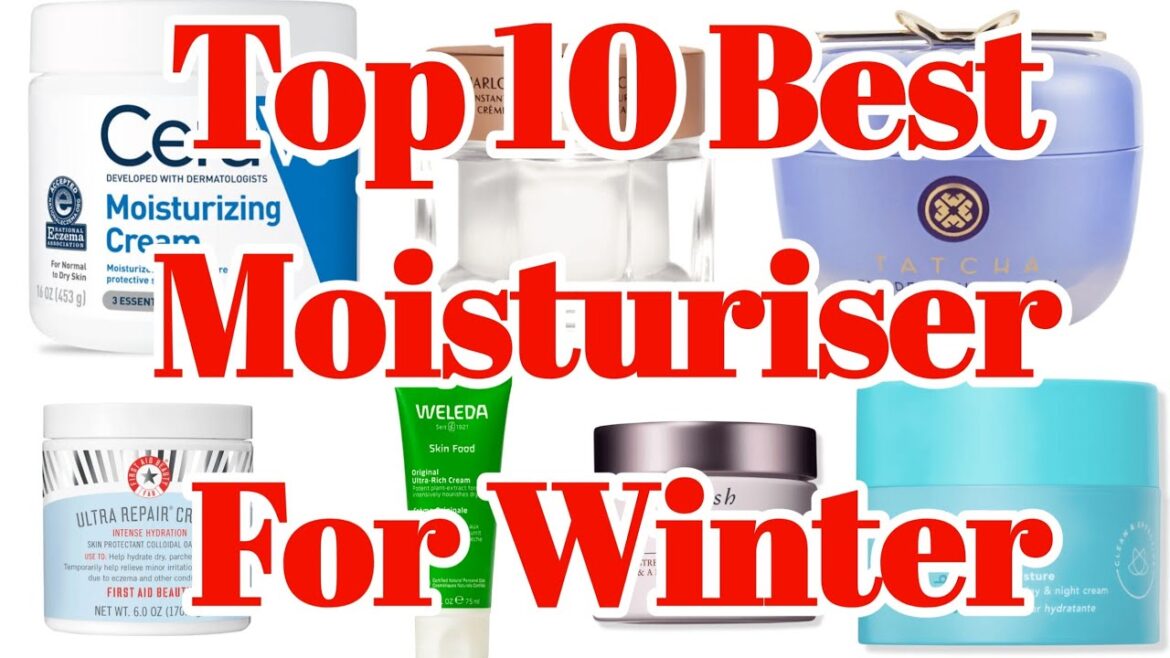 Top10 Moisturiser For Winter || Bright and Glowing Skin || Best Cream For winter 2024