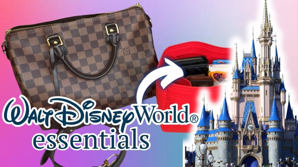 What's In My ULTIMATE Disney Mom Bag  | Louis Vuitton Speedy B30