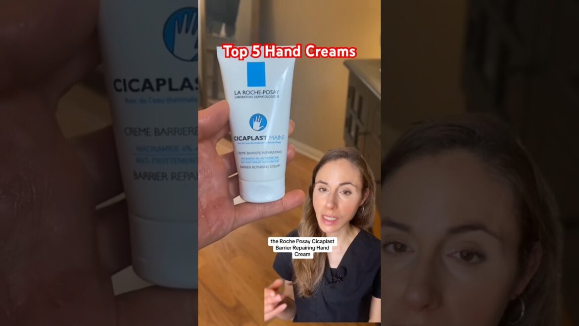 The 5 Best Hand Creams To Keep Your Hands Soft And Hydrated!  #dermatologist