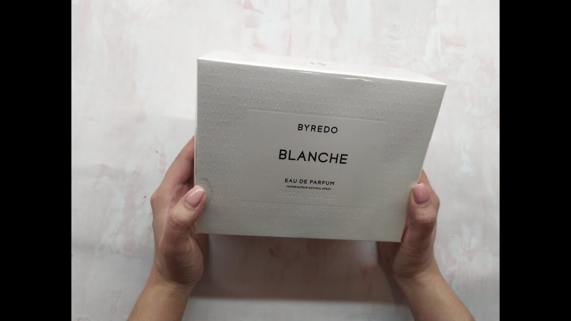 Byredo Blanche парфюмерия, распаковка оригинала