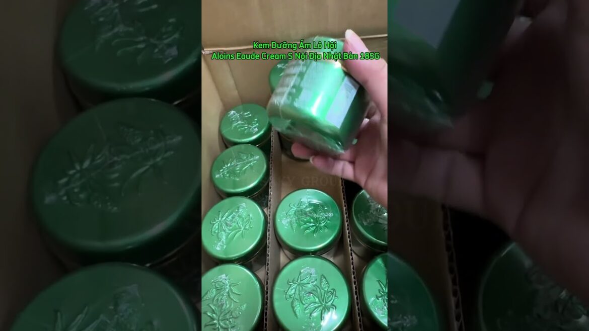 Kem Dưỡng Ẩm Lô Hội Aloins Eaude Cream S Nội Địa Nhật Bản 185G #tậpđoànpasaky #pasakygroup #pasaky