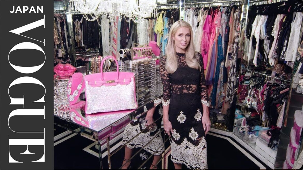 パリス・ヒルトン、自宅のメイクルームとクローゼットを公開。| VOGUE JAPAN