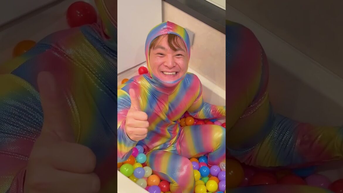 みんなはどこに隠れる？色かくれんぼチャレンジ！#shorts