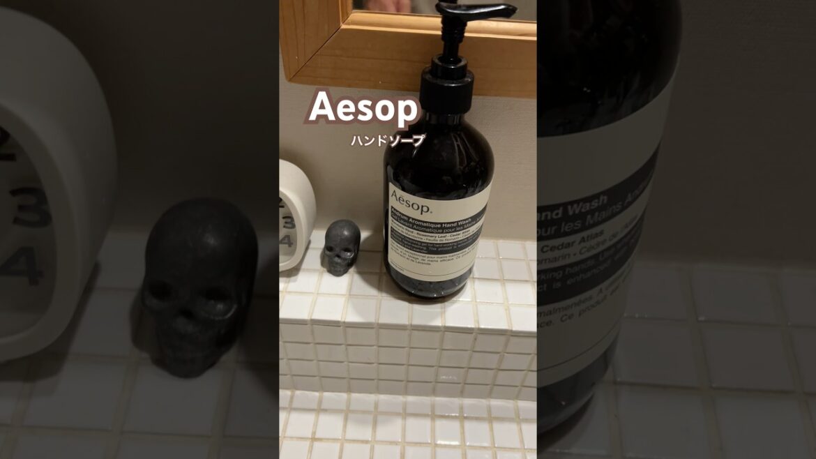 Aesopハンドソープ #aesop #イソップ #ハンドソープ #nujabes