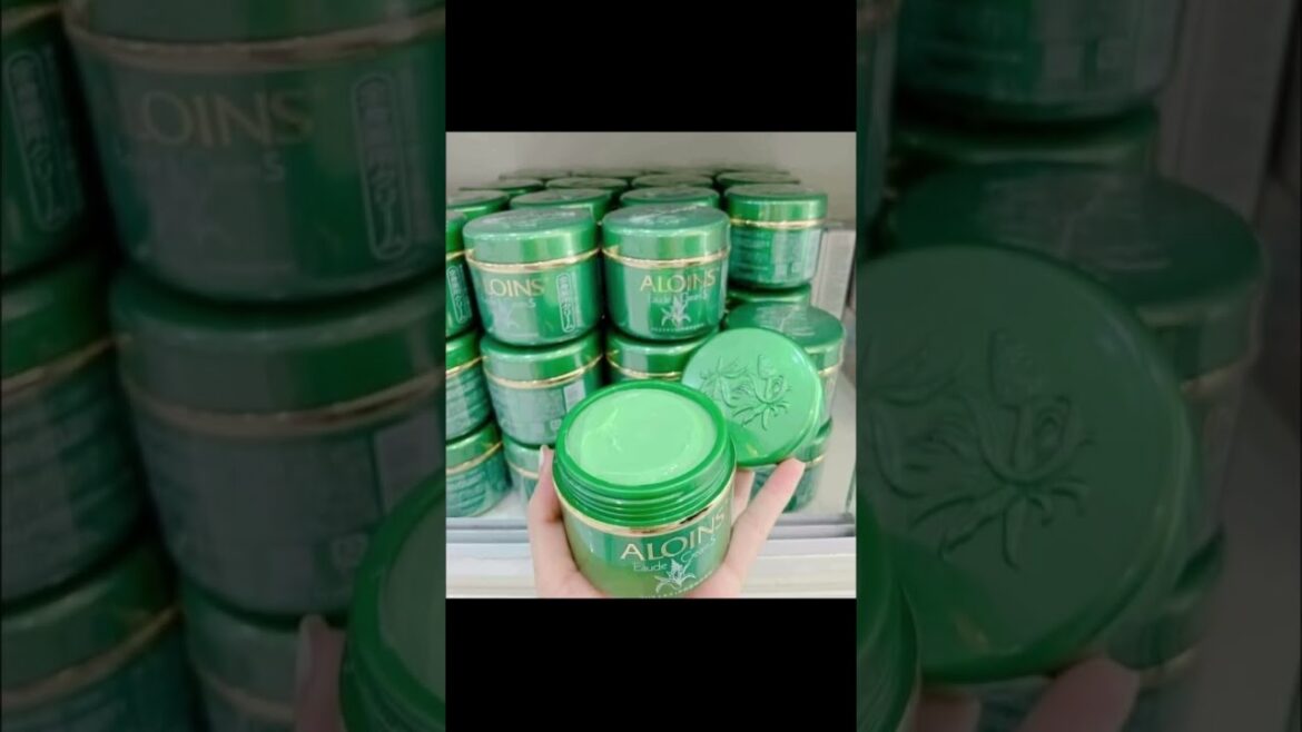 Kem dưỡng lô hội aloins #skincare #japanskincare dùng cho da mặt và body