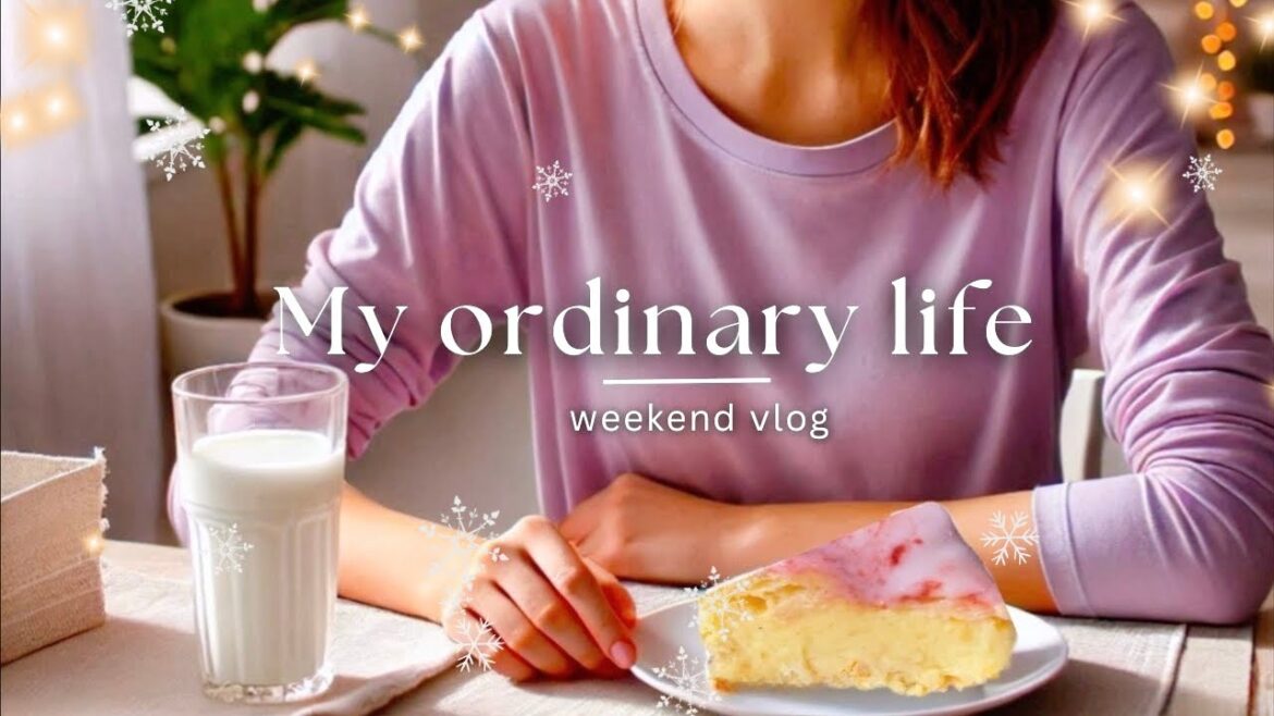 Cosy Days in December - Easiest Vanilla Pudding Cake from Puff Pastry, drugstore shopping