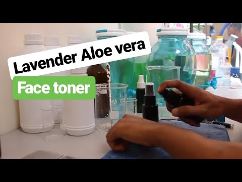 HACK HOW TO MAKE: Facial Spray Toner with Lavender & Aloe vera HACK HOW TO MAKE: Facial Spray Toner with Lavender & Aloe vera