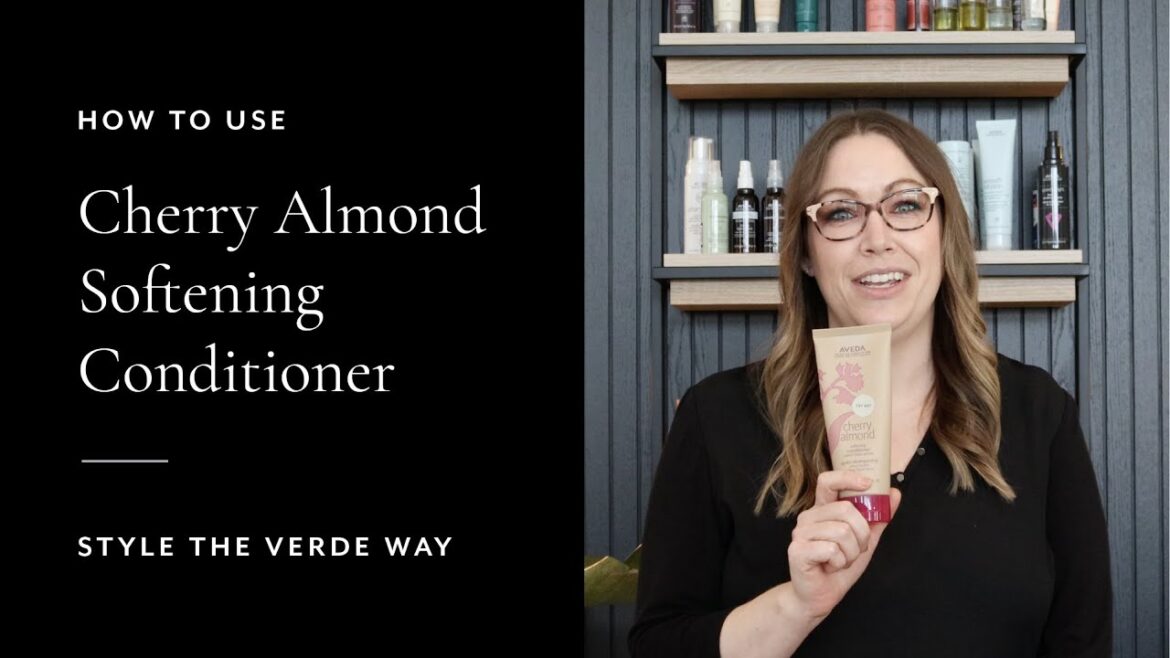 How To Use Cherry Almond Softening Conditioner | Style The Verde Way