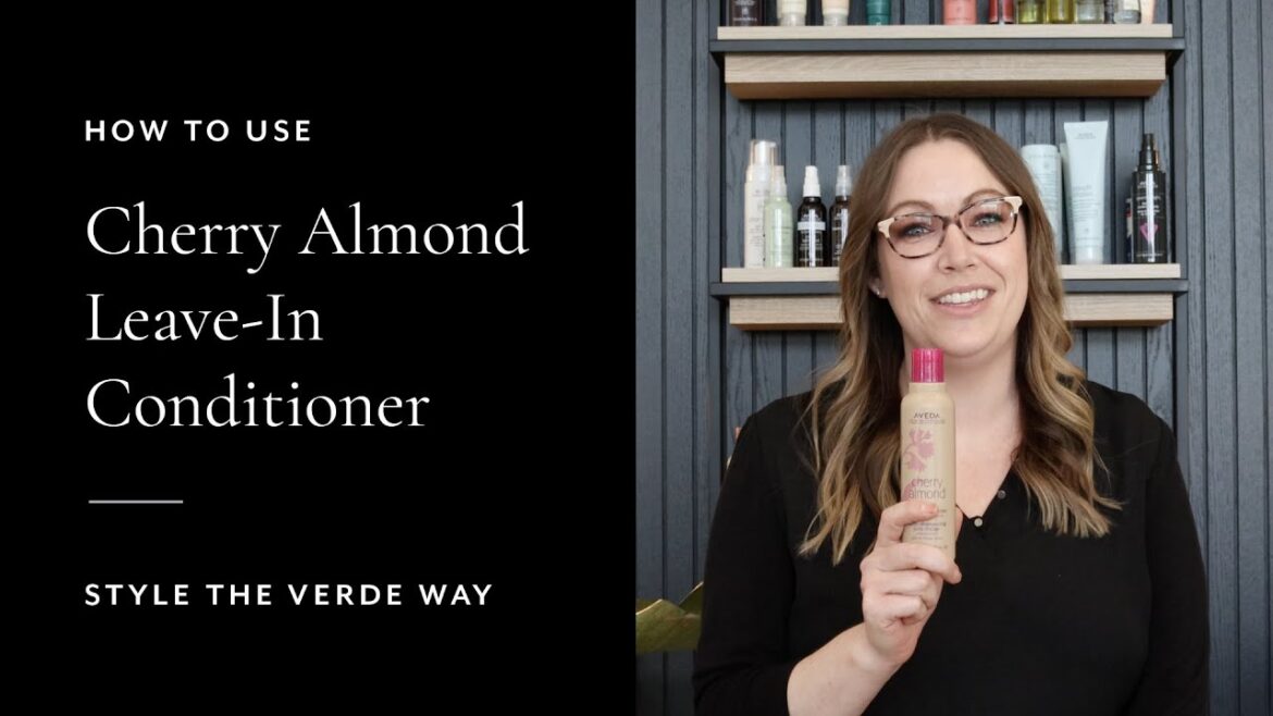 How To Use Cherry Almond Leave-In Conditioner | Style The Verde Way