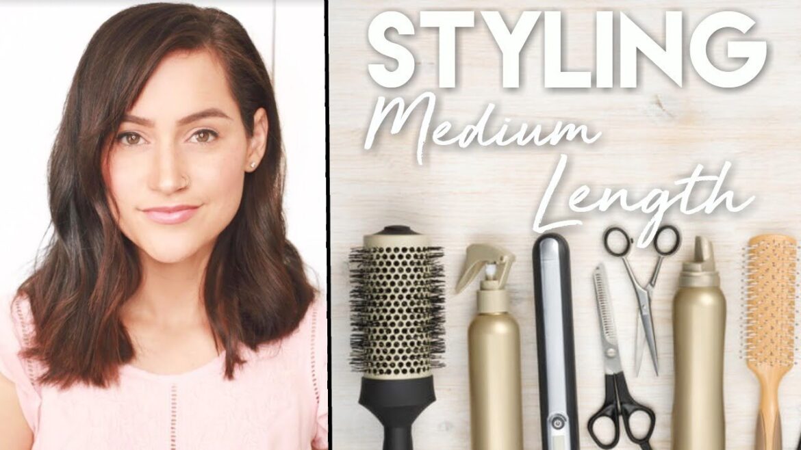 Styling My Medium Length Hair Styling My Medium Length Hair