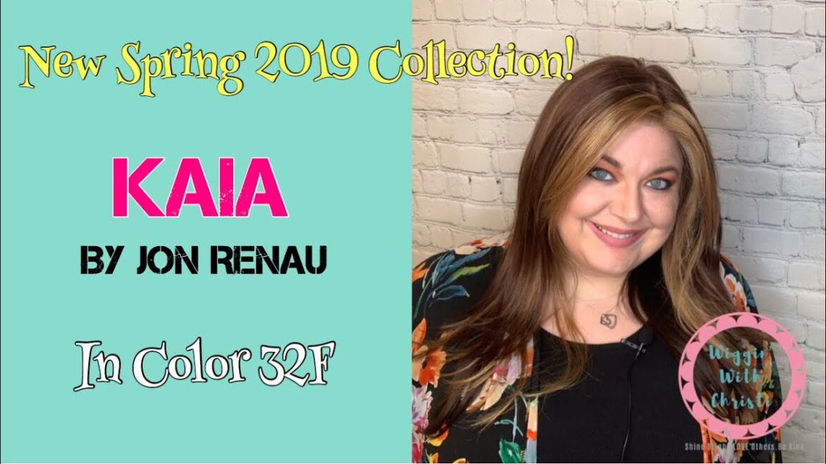 NEW SPRING 2019 KAIA by JON RENAU - Color 32F CHERRY CREAM