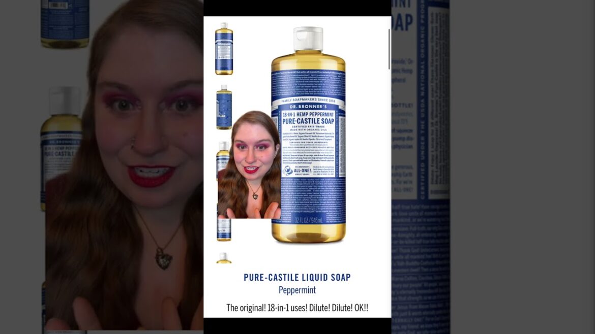 Let's talk Dr Bronner's Everything Soap