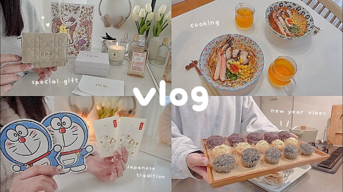 予定ほぼなしバイトで終わった高校生の正月と冬休み🍎初詣に行って厄年と知るvlog