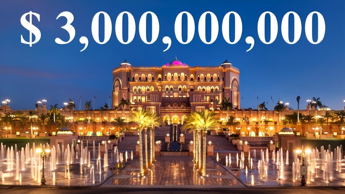 Emirates Palace, 7-Star Luxury Hotel in Abu Dhabi, $3 Billion Hotel (4K Tour & Vlog)