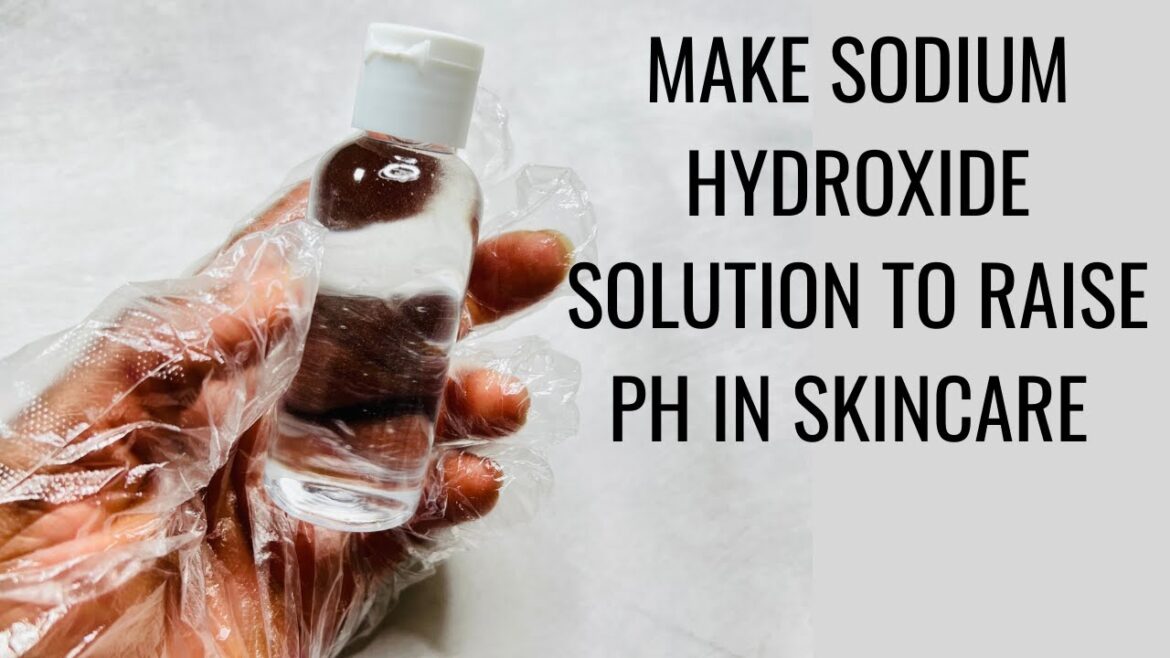 HOW TO RAISE PH IN HAIR AND SKINCARE PRODUCTS
