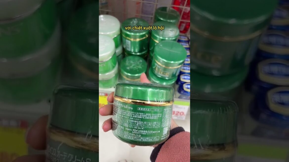 Kem dưỡng ẩm lô hội Aloins Eaude Cream S Nhật Bản, Kem dưỡng da khô nẻ, Sử dụng cho mặt và body