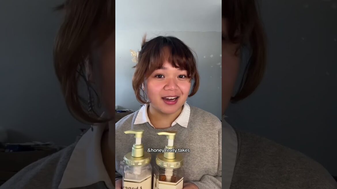 GISOU HAIRCARE DUPE⁉️👀🍯 #haircare #asianhaircare #haircareroutine  #gisou