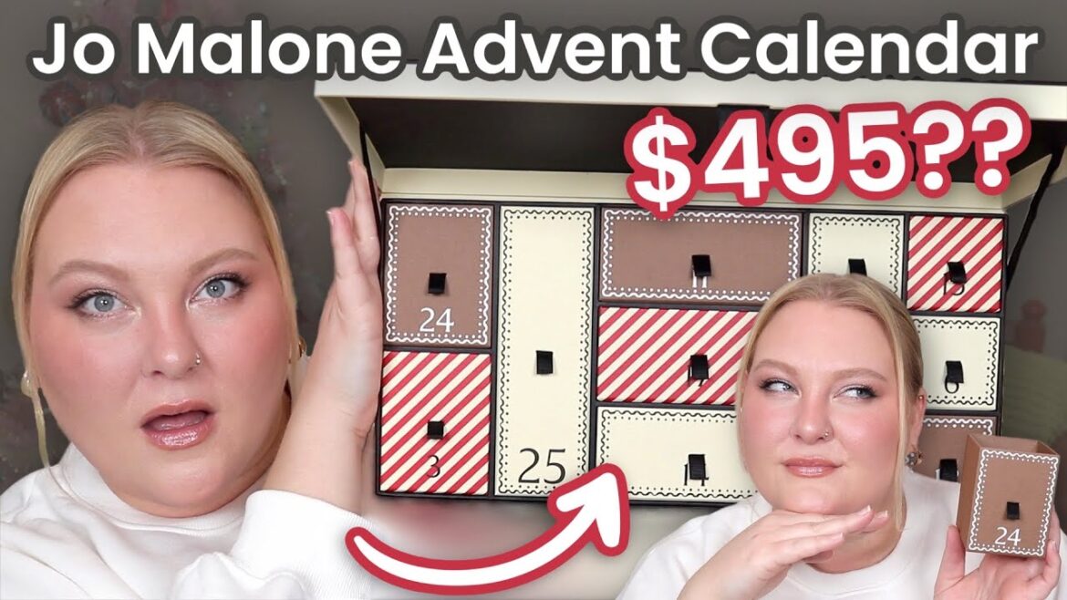 $495 Jo Malone Fragrance Advent Calendar... Worth It???