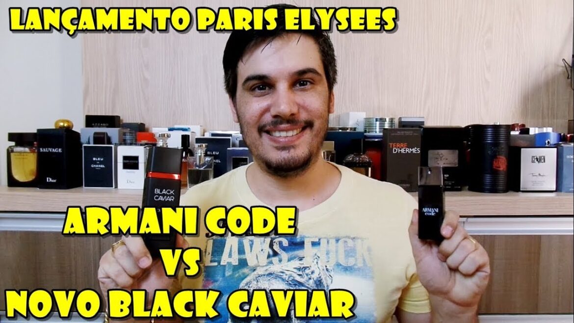 Resenha Armani Code vs Novo Black Caviar - Será que são parecidos?