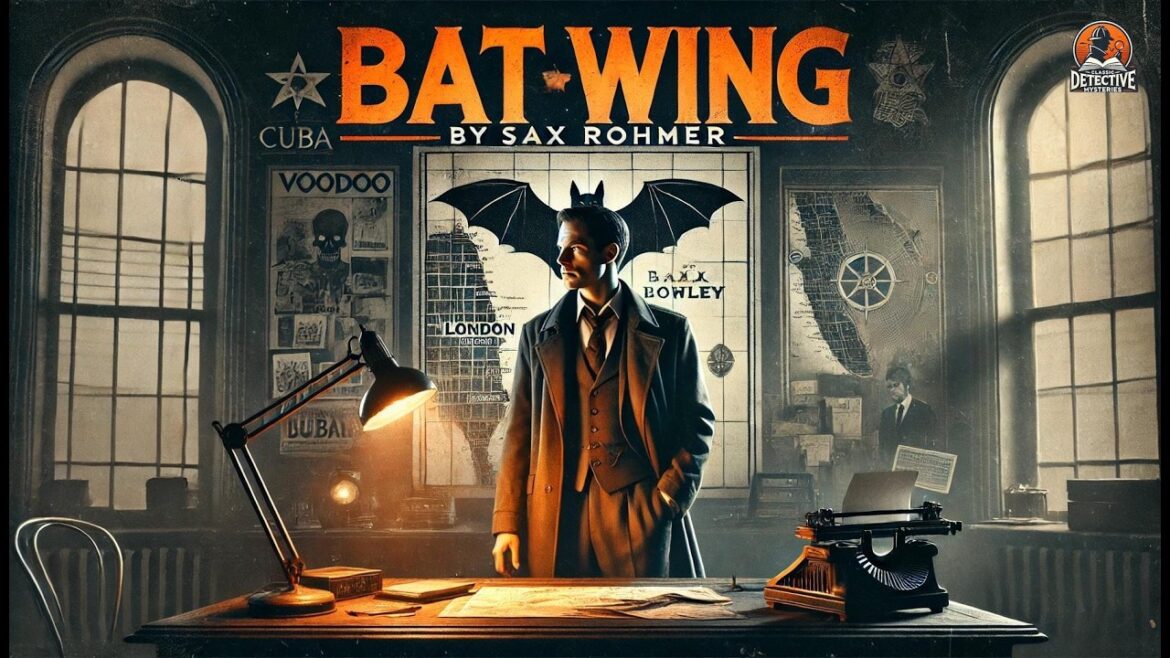 Bat Wing 🦇🔍 | A Gripping Detective Mystery by Sax Rohmer