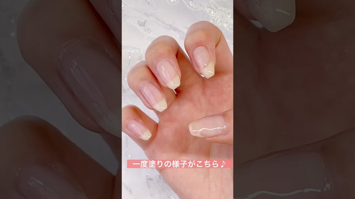 大人気のオールインワンネイルから、新色が登場しました😍✨#shorts #shortsvideo