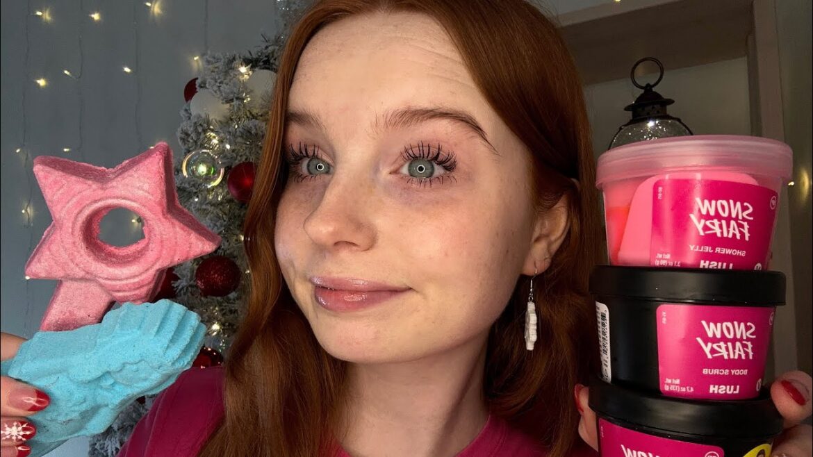 ASMR Winter Lush Store Roleplay 🎀🫧❄️