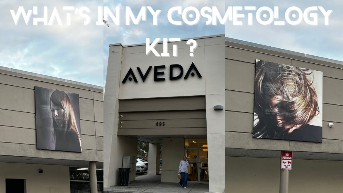 whats in my cosmetology school kit ? - aveda institute 2025