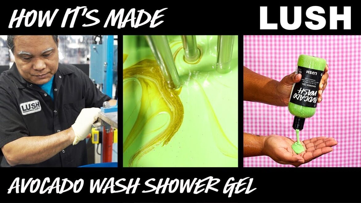 Lush How It’s Made: Avocado Wash Shower Gel