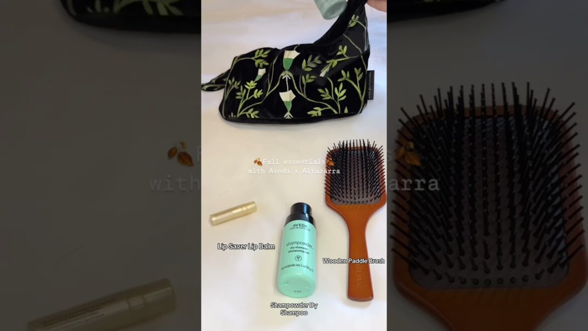 Inside the Aveda x Altuzarra Cosmetics Bag | Aveda