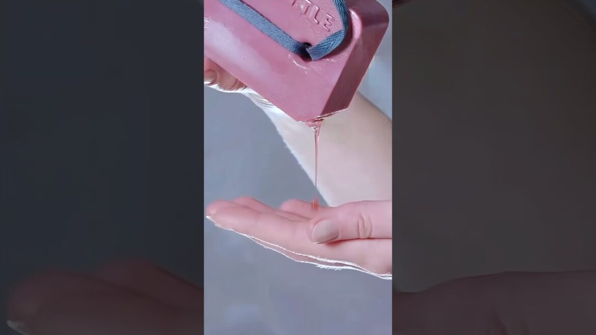 このシャンプーボトルのデザインは本当に素晴らしいです