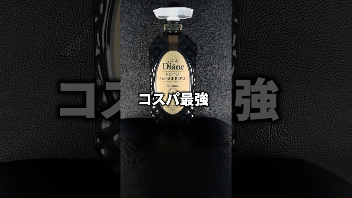 ダイアンダメージリペアシャンプーはいい感じ？辛口採点してみた #メンズ美容室 #札幌美容室