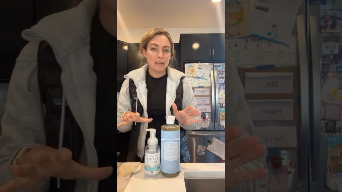 How to make your own Non-Toxic Handsoap