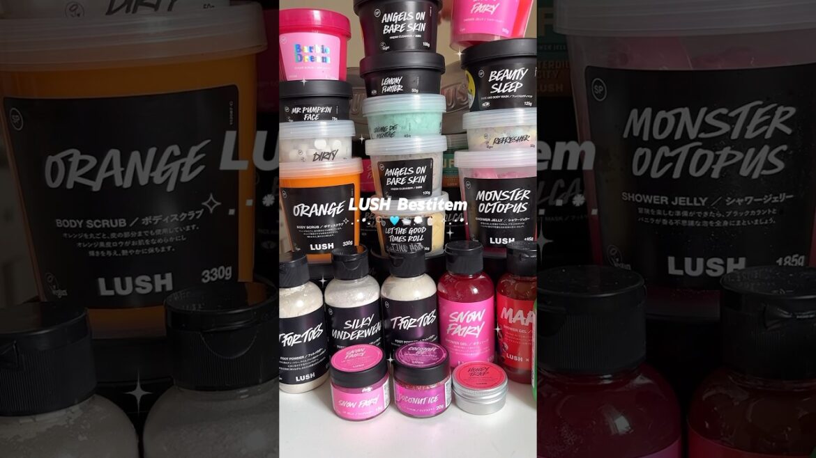 【LUSH】激推し❕LUSHアイテムはコレ❕🧚🏻‍♀️